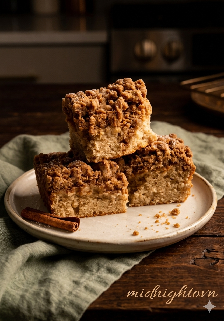 Cinnamon Coffee Crumble Cake